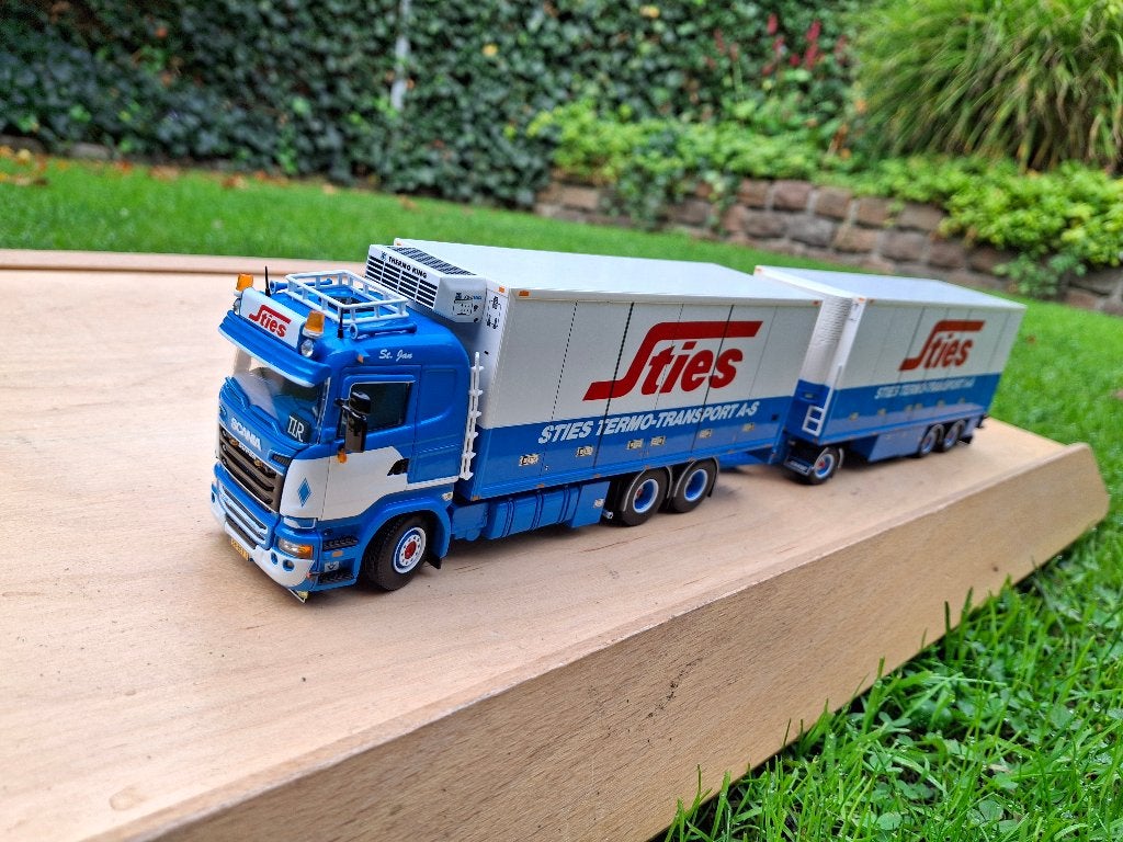 Tekno scania R560 combi Sties, Ophalen of Verzenden, Nieuw, Bus of Vrachtwagen, Tekno