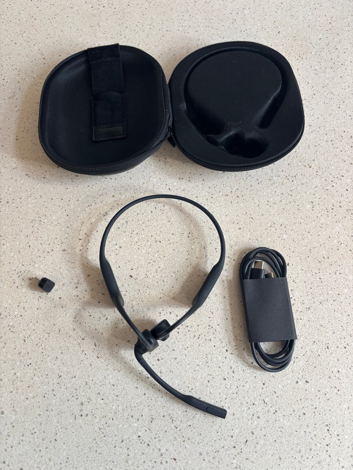 Shokz OpenComm 2 UC 2025 Bone Conduction Headset, Bluetooth, Bone conduction, Nieuw, Ophalen of Verzenden