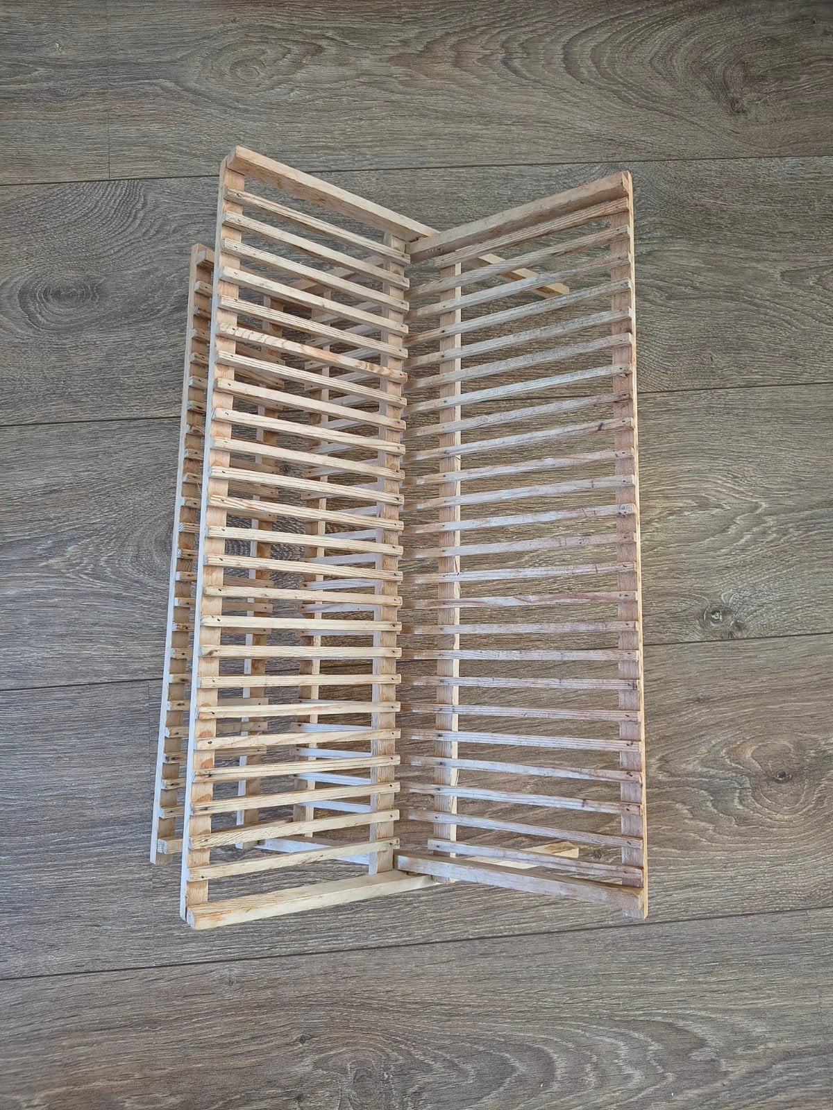 foldable wooden dish drying rack, Huis en Inrichting, Ophalen, Gebruikt, Hout