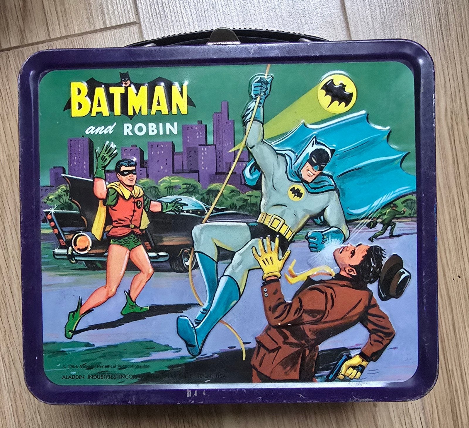 lunchbox Batman en Robin, Ophalen of Verzenden, Gebruikt