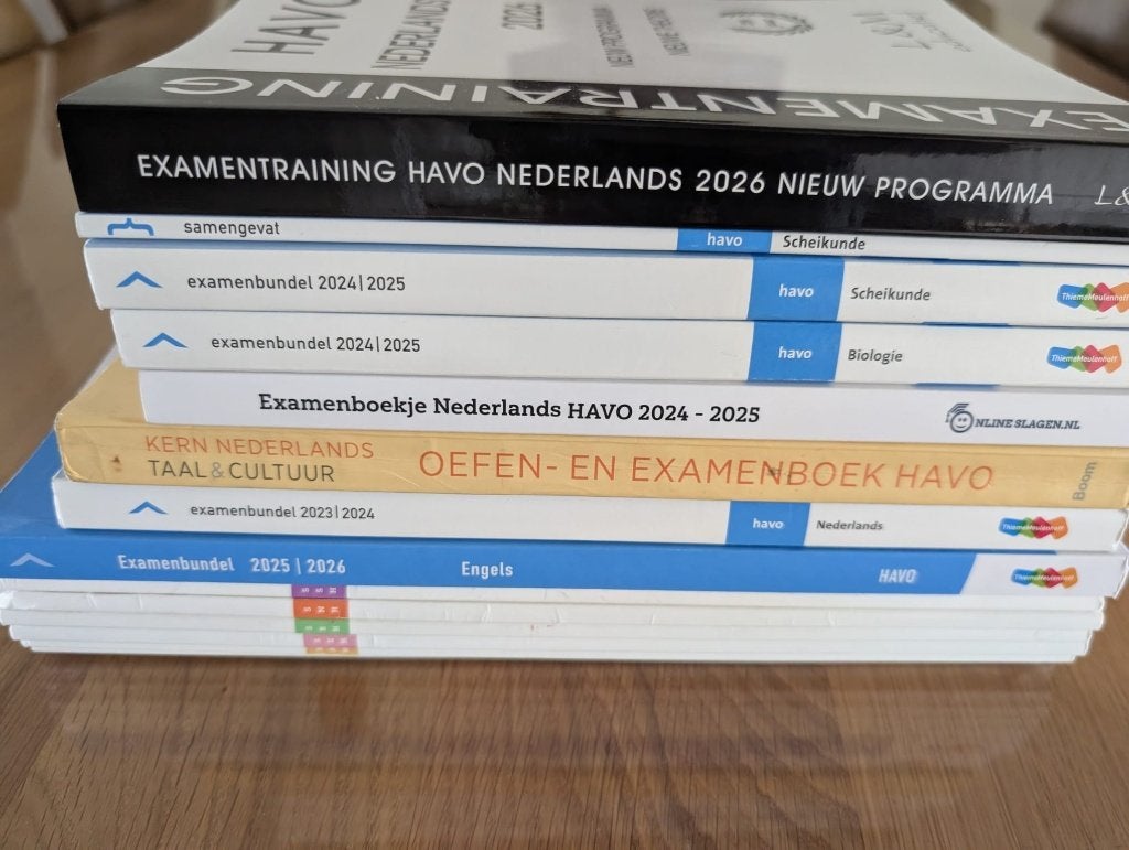 Bundel examentrainingen en samenvattingen voor HAVO 5, Overige vakken, HAVO, Diverse auteurs, Ophalen