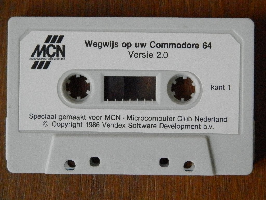 MCN Wegwijs op uw Commodore 64 Versie 2.0 Vendex (1986), Ophalen of Verzenden, Commodore C 64