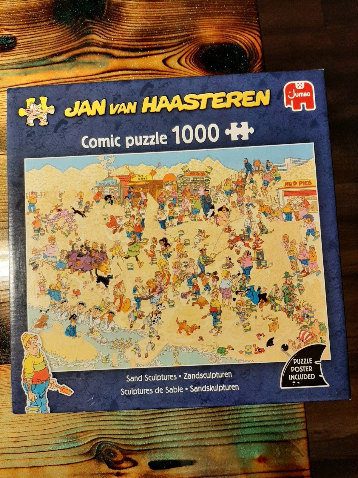 jan van haasteren puzzel 1000 stukjes, Ophalen of Verzenden, 500 t/m 1500 stukjes, Zo goed als nieuw, Legpuzzel