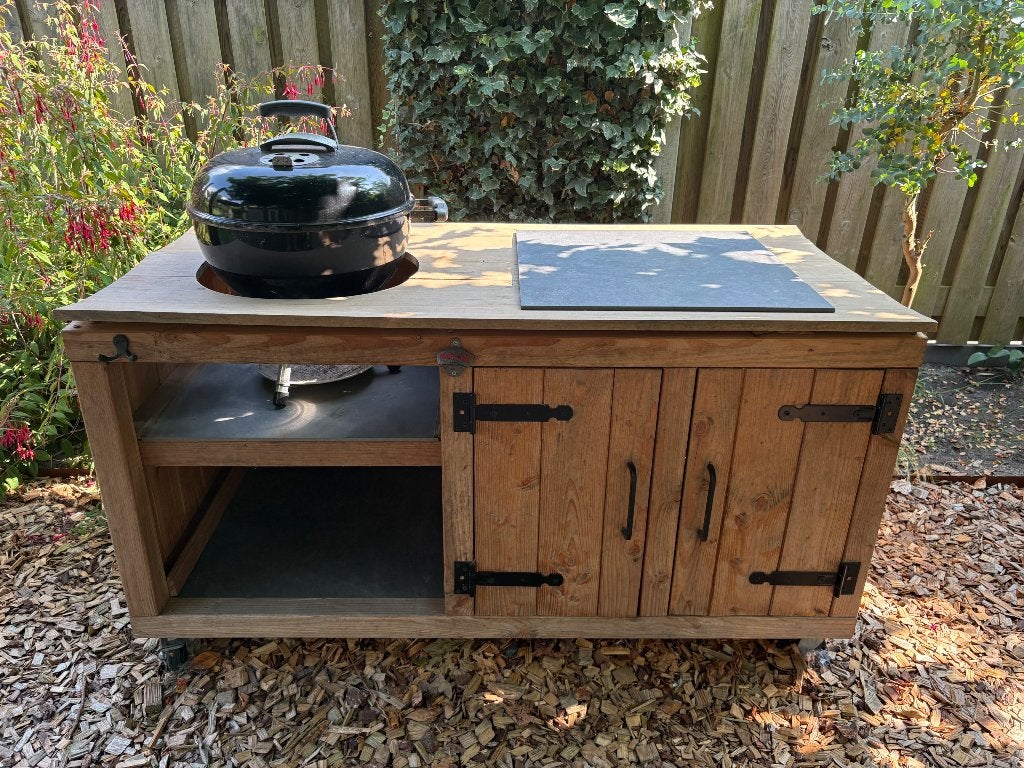 Buitenkeuken, Tuin en Terras, Buitenkeukens, Ophalen, Gebruikt, Houtskool, Vrijstaand