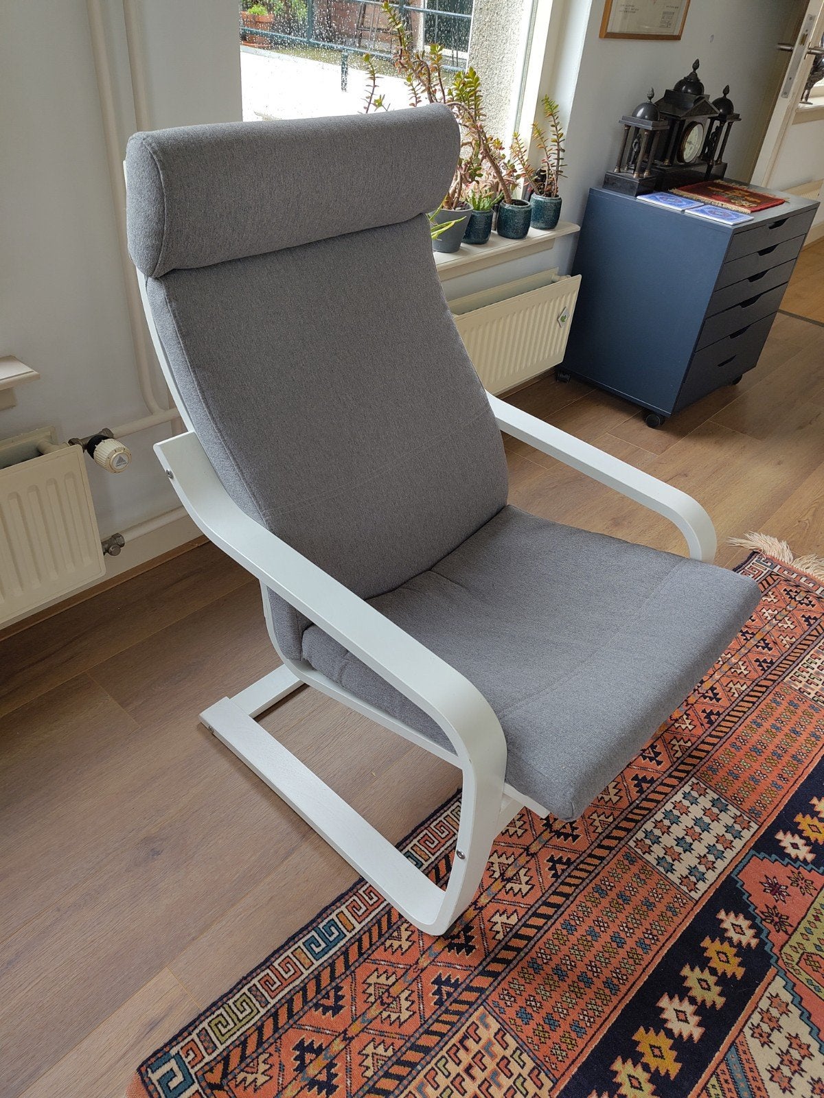Klassieke IKEA Fauteuil - Comfortabel en Stijlvol, Ophalen, Hout, Gebruikt, Modern, Scandinavisch