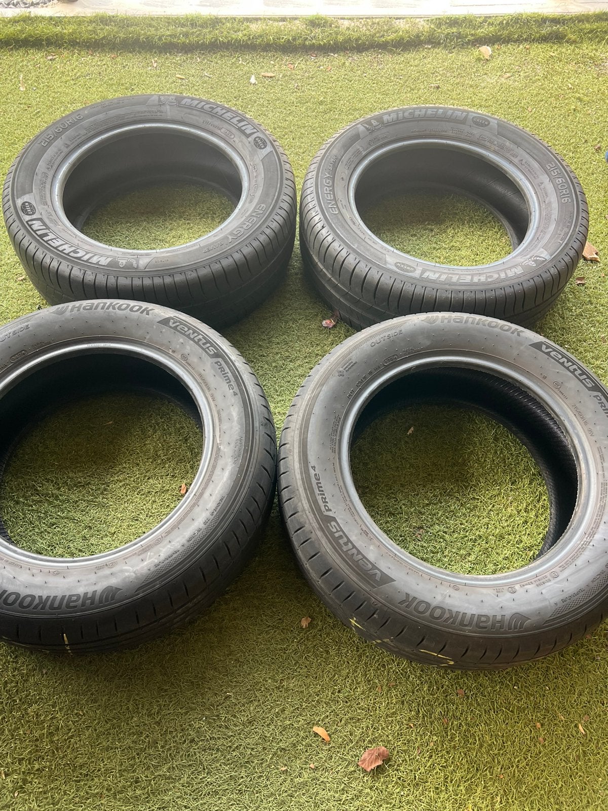 Mooie setje 215/60R16, Ophalen