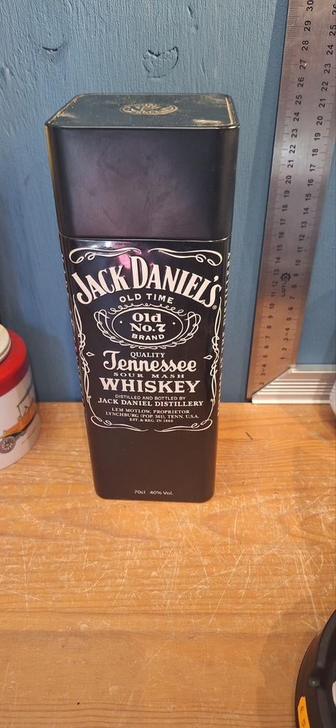 Jack Daniels blik (27426), Ophalen of Verzenden, Zo goed als nieuw, Overige