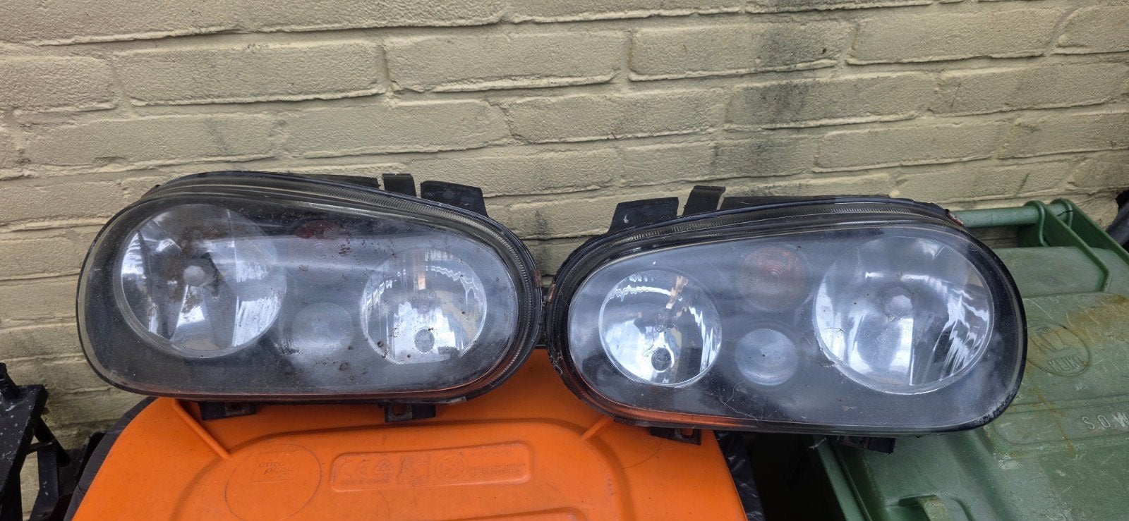 Koplampen VW Golf 4 - Set van 2, Auto-onderdelen, Verlichting, Ophalen, Gebruikt, Volkswagen