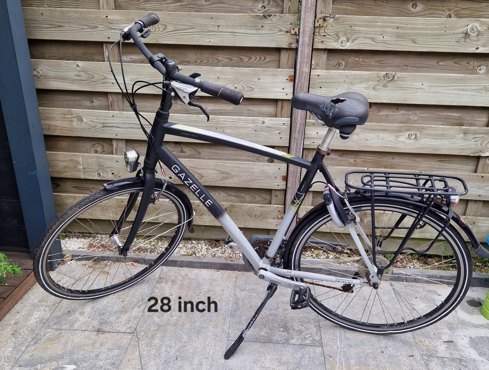 Gazelle heren fiets, Fietsen en Brommers, Fietsen | Heren | Herenfietsen, Ophalen of Verzenden, Gebruikt, Gazelle, Versnellingen