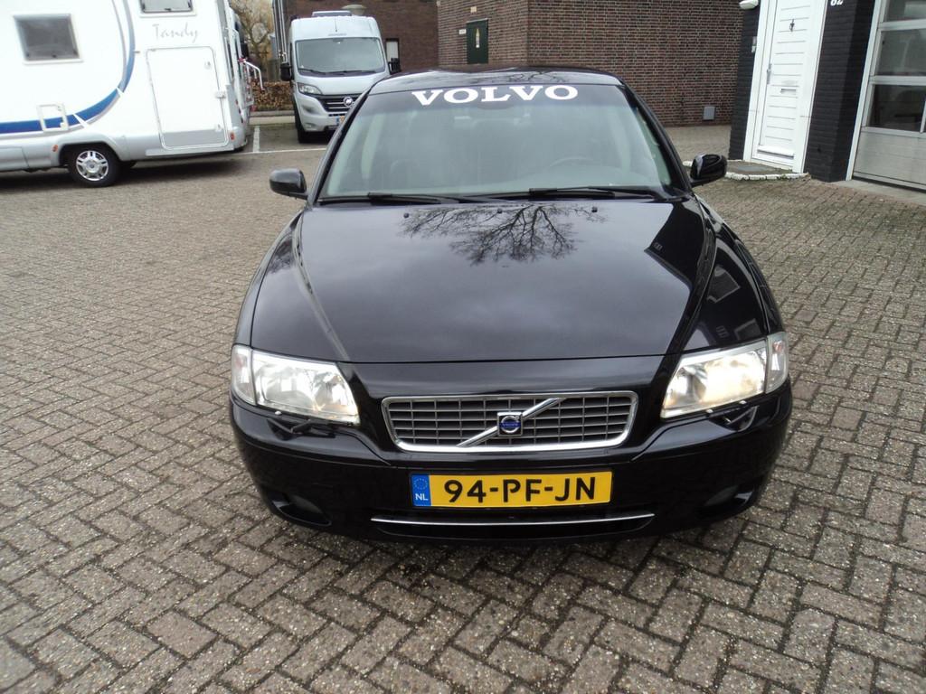 Volvo S80 2.4 Elite, Zwart, Bedrijf, 2435 cc, 1523 kg