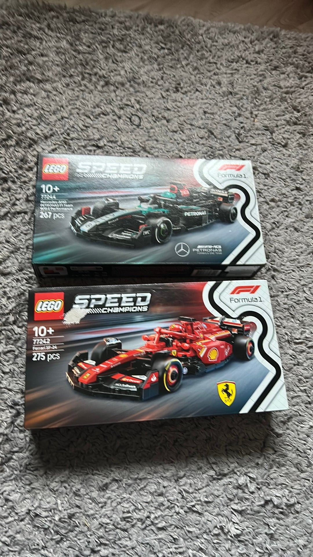 Formule1 lego autos, Ophalen of Verzenden, Zo goed als nieuw