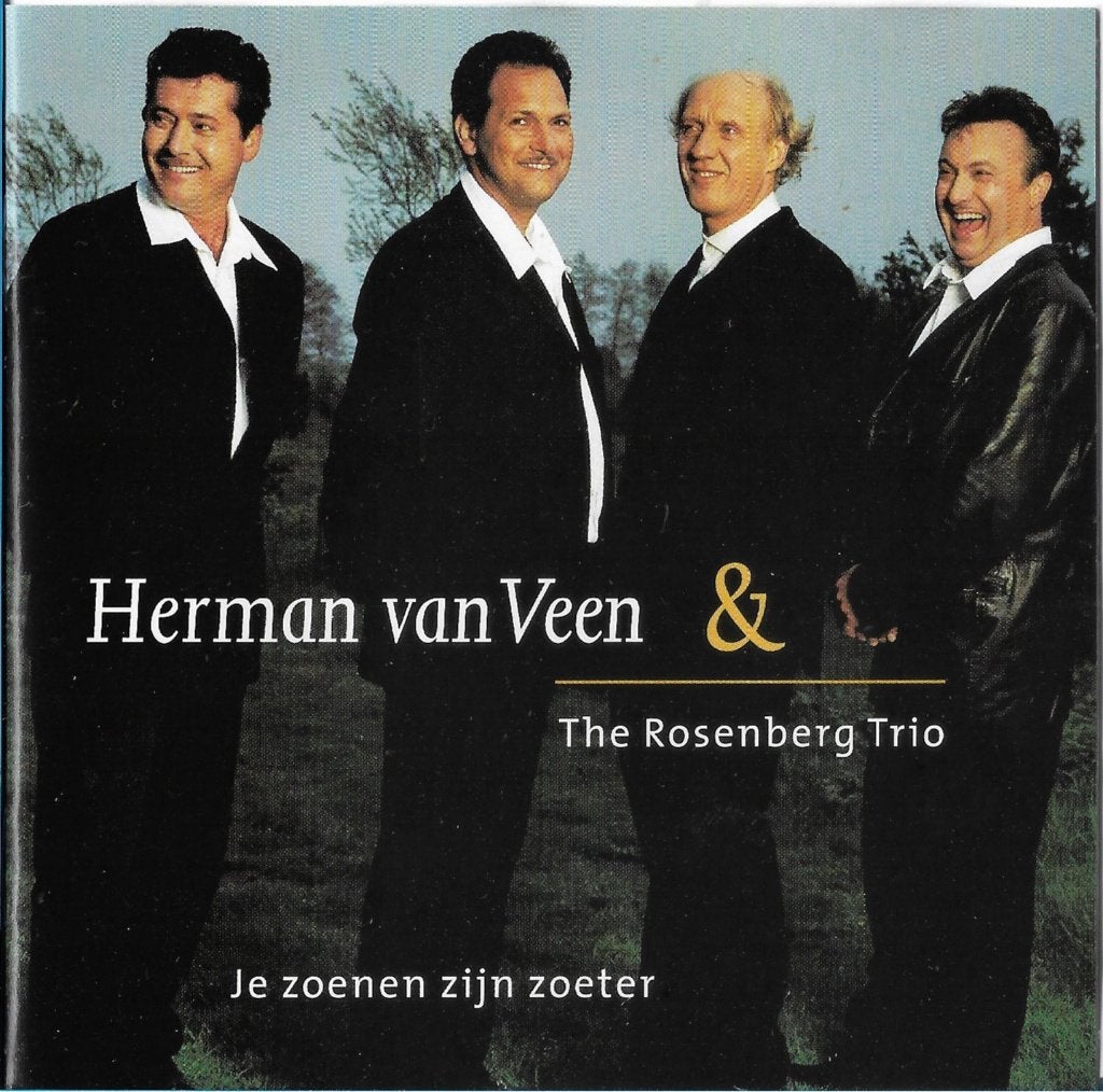 CD Herman van Veen & Rosenberg Trio - Je Zoenen zijn Zoeter, Ophalen of Verzenden, Gebruikt, Cabaret of Kleinkunst, Album