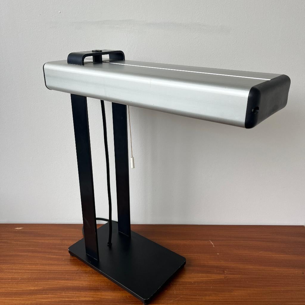 Parabolux bureaulamp Zweeds design door Jan Ake Hallen, Gebruikt, Parabolux, Kunststof, Ophalen of Verzenden