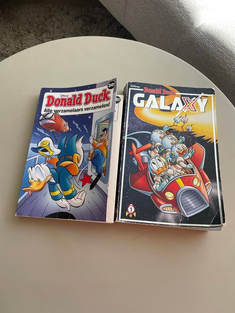 Donald Duck stripboeken: Galaxy, Dubbelpocket en meer, Boeken, Stripboeken, Meerdere stripboeken, Ophalen, Gelezen