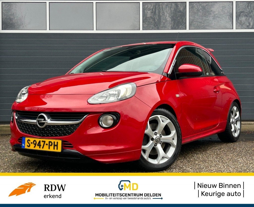 Opel ADAM 1.4 Turbo S / 150PK / Cruise / Bluetooth /, Auto's, Voorwielaandrijving, Gebruikt, Huisgarantie, 4 cilinders