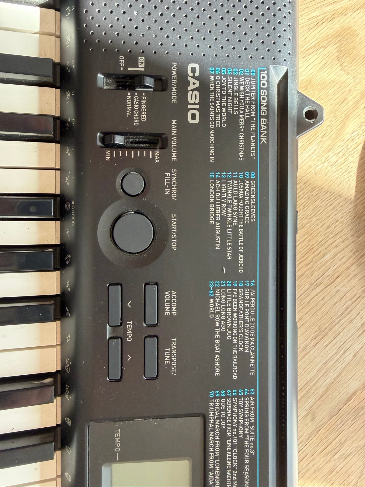 Casio CTK-1200 keyboard - Oplaadkabel mist, Ophalen, Gebruikt, 61 toetsen, Casio