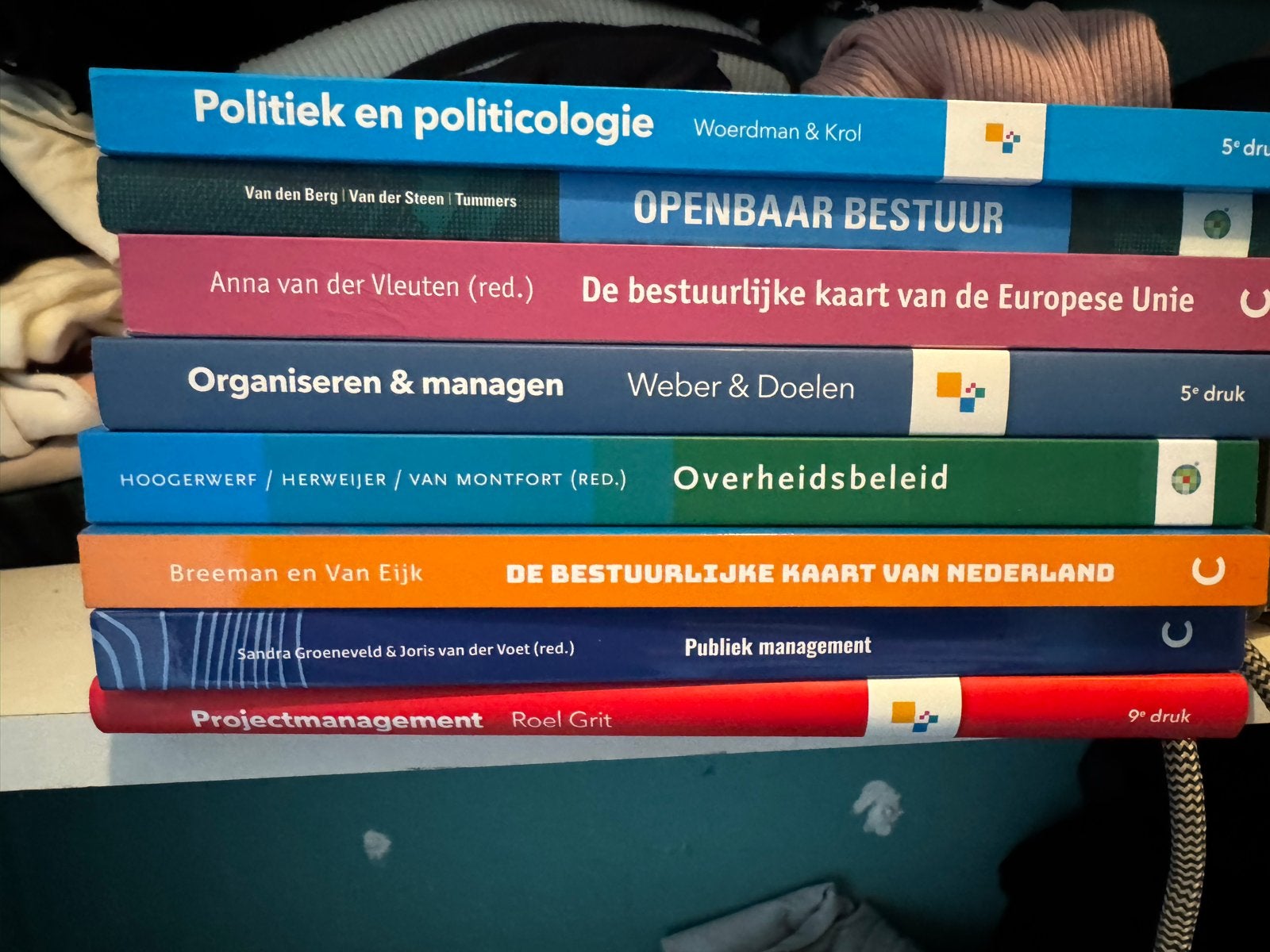 Bestuurskunde HBO boekenpakket jaar 1 Haagse Hogeschool, Ophalen of Verzenden, Gamma, Zo goed als nieuw, HBO