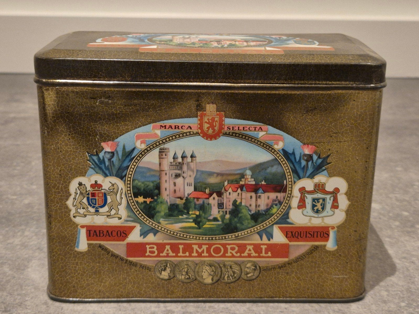 Vintage Balmoral blik, Ophalen, Gebruikt, Overige, Overige merken