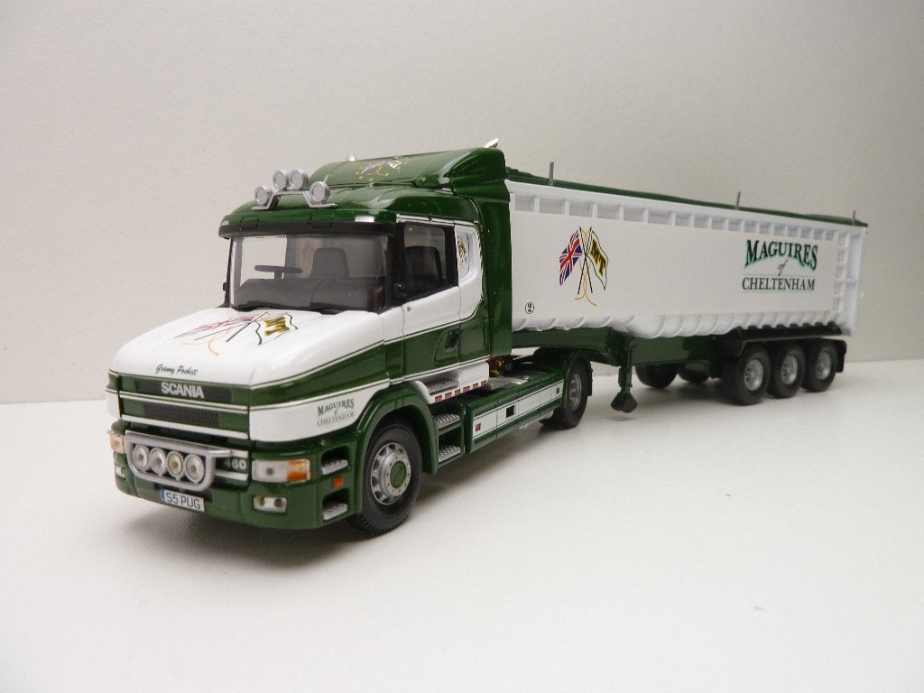 Scania T  '' Maguires of Cheltenham ''  Corgi, Ophalen of Verzenden, Zo goed als nieuw, Bus of Vrachtwagen, Corgi