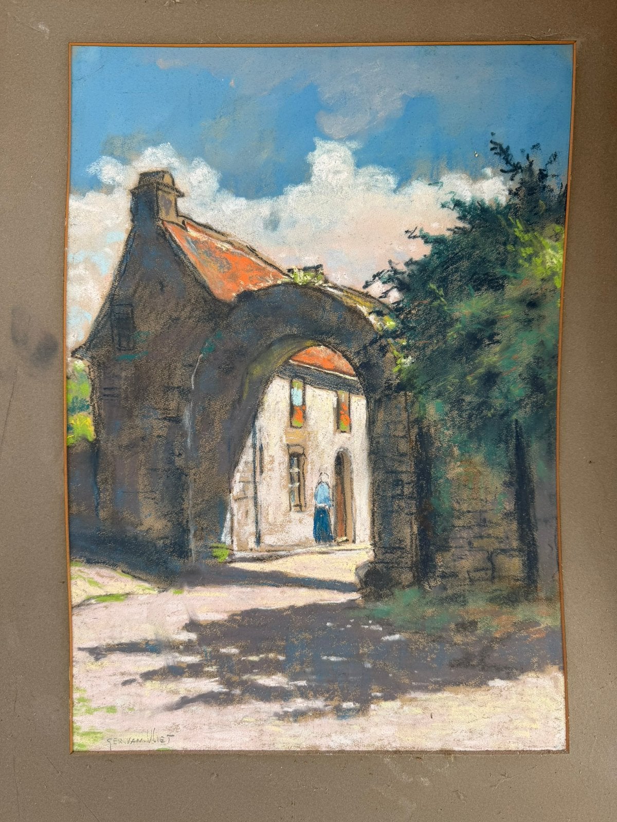 Ger van Vliet schilderij, Antiek en Kunst, Kunst | Schilderijen | Klassiek, Ophalen