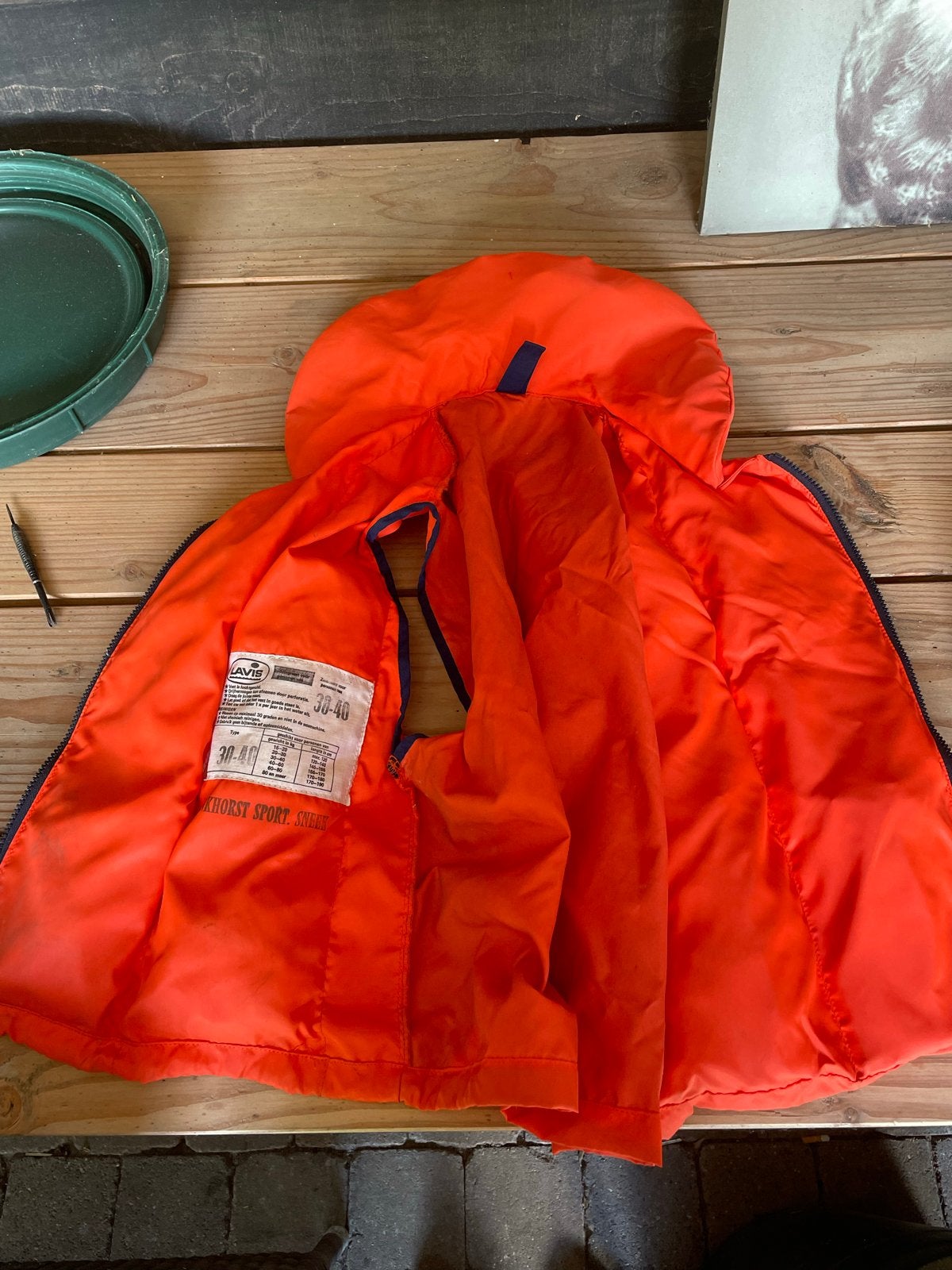 Lavis Zwemvest 30-40 kg - Oranje, Ophalen, Gebruikt