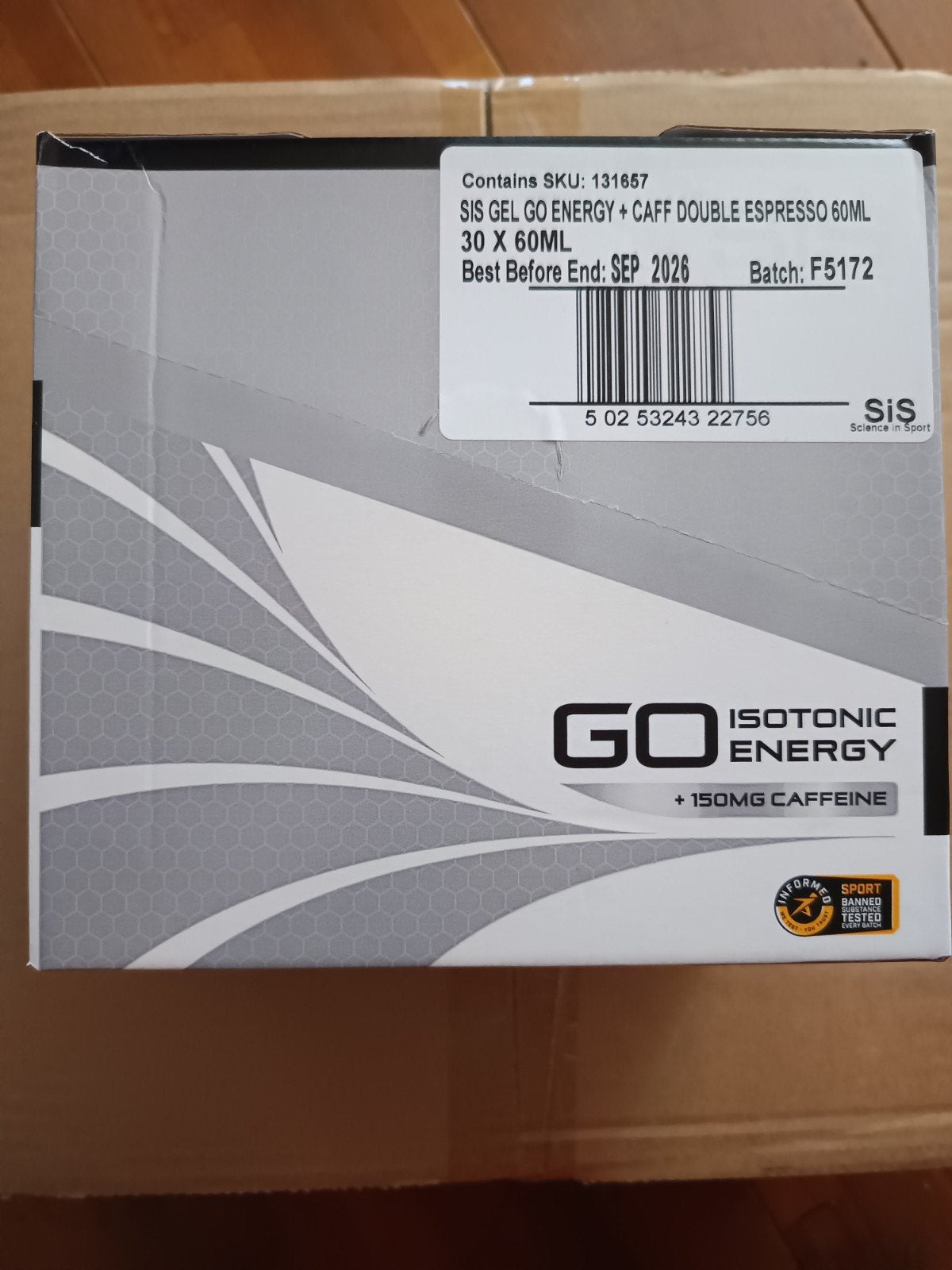 SIS GEL GO ENERGY+ CAFFEINE, Ophalen of Verzenden, Nieuw, Poeder of Drank