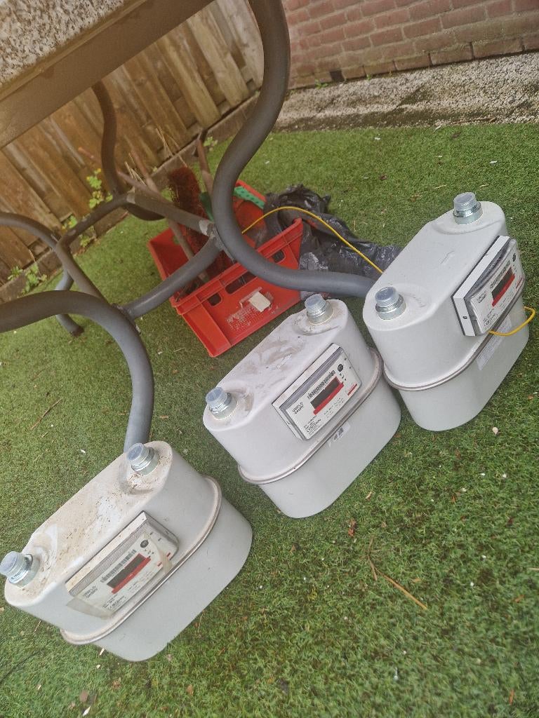 Gasmeter g6 tussenmeter Ideaal als tussenmeter, Doe-het-zelf en Verbouw, Meetapparatuur, Ophalen, Gebruikt, Overige meters
