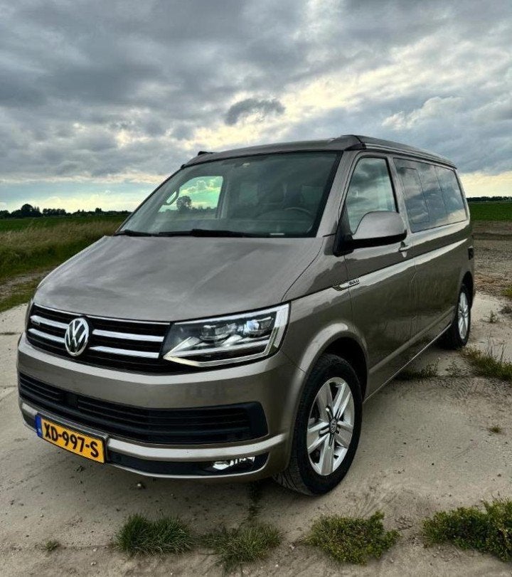 Volkswagen California T6, Automaat, Buscamper of Camperbus, Volkswagen, Treinzit