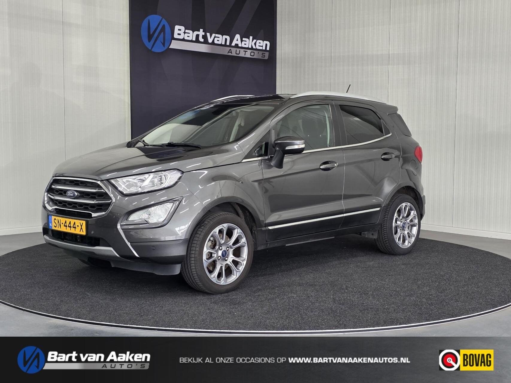 Ford EcoSport 1.0 125pk Titanium Camera Navigatie Winterpack, Voorwielaandrijving, 125 pk, Gebruikt, Euro 6