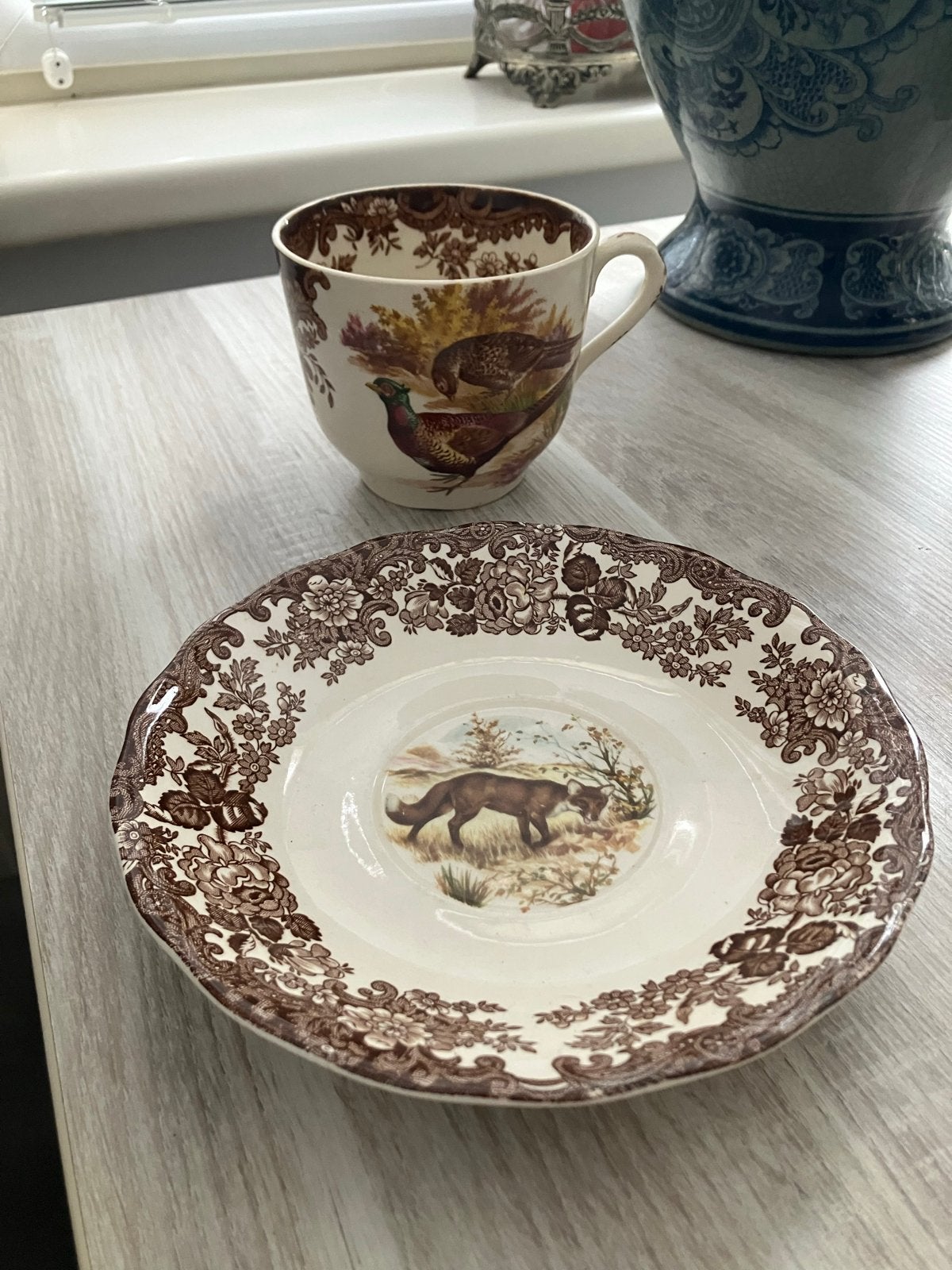 Vintage Palissy Wild Life Game Series Kop en Schotel, Ophalen