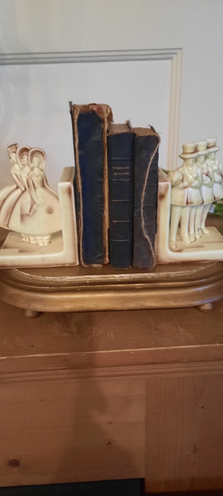 Vintage Boekensteunen - Keramiek -  goebel, Antiek en Kunst, Ophalen of Verzenden