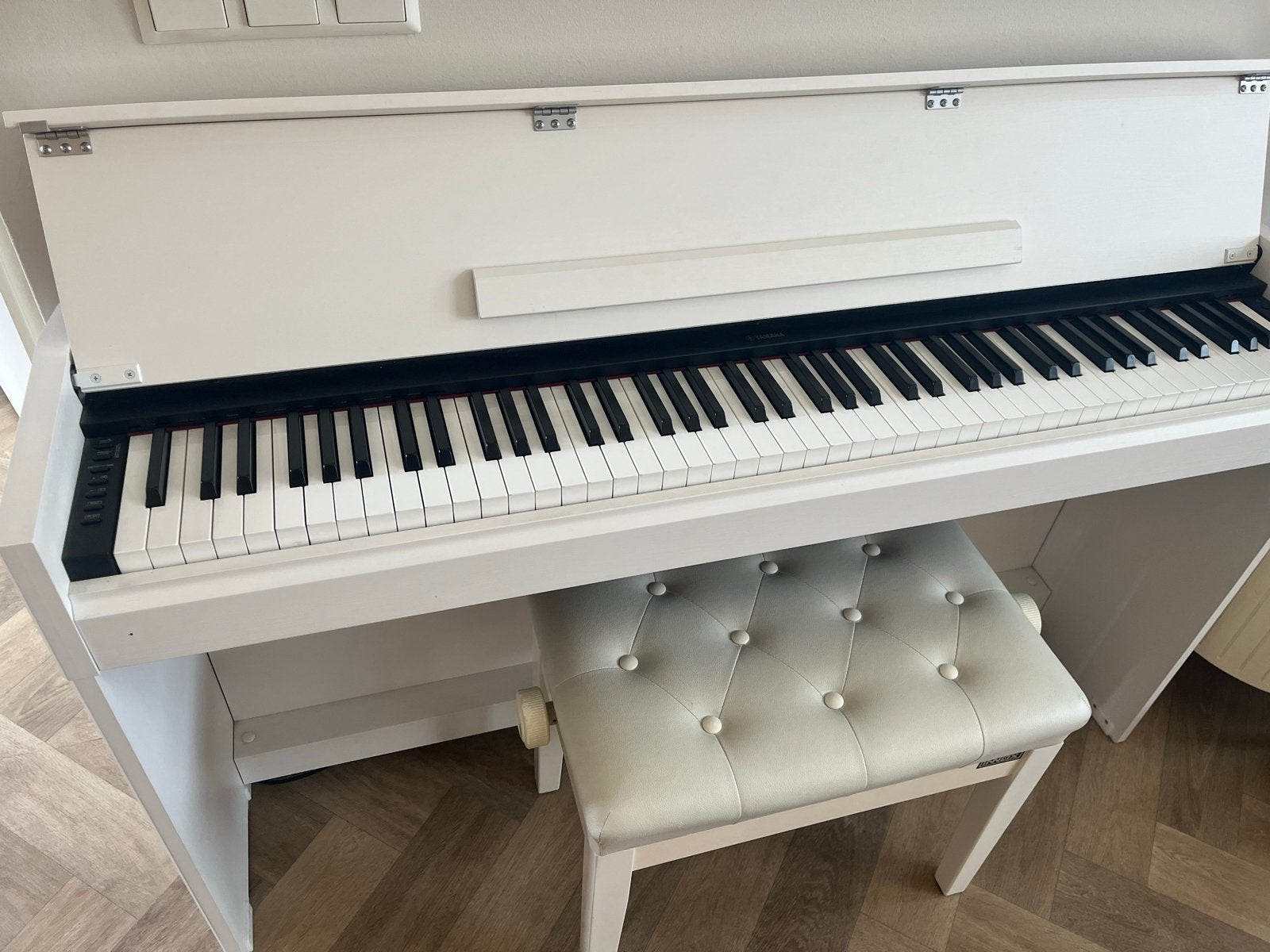 Yamaha digitale piano - wit modern, Ophalen, Wit, Piano, Digitaal