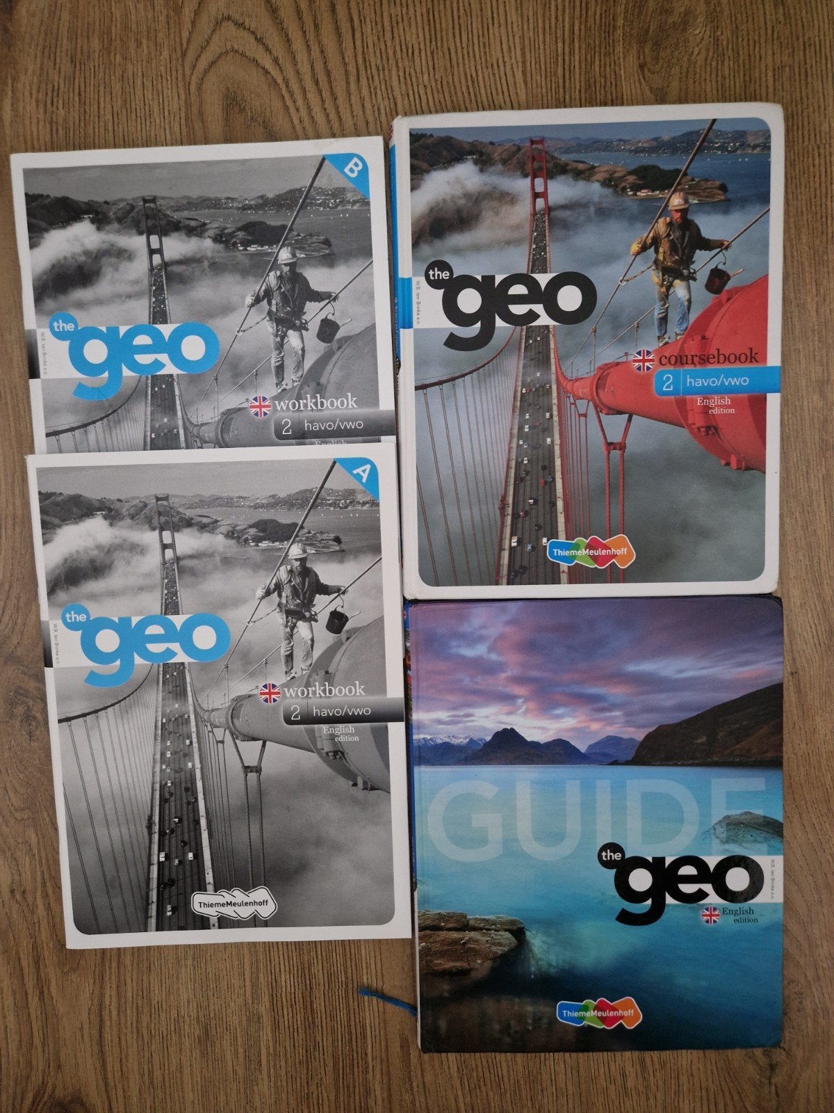 The Geo Havo VWO 2a/ab Engels editie + Guide workbook, Verzenden
