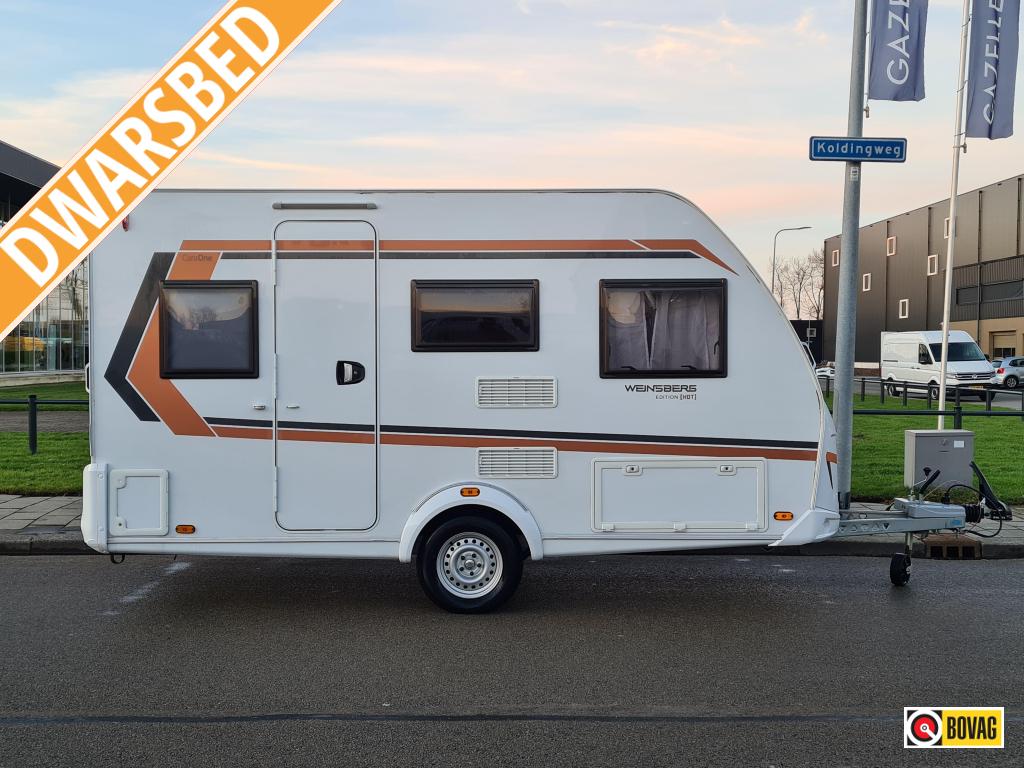 Weinsberg CaraOne Edition HOT 390 QD, Caravans en Kamperen, Caravans, Overige merken, Bedrijf, Treinzit, 750 - 1000 kg