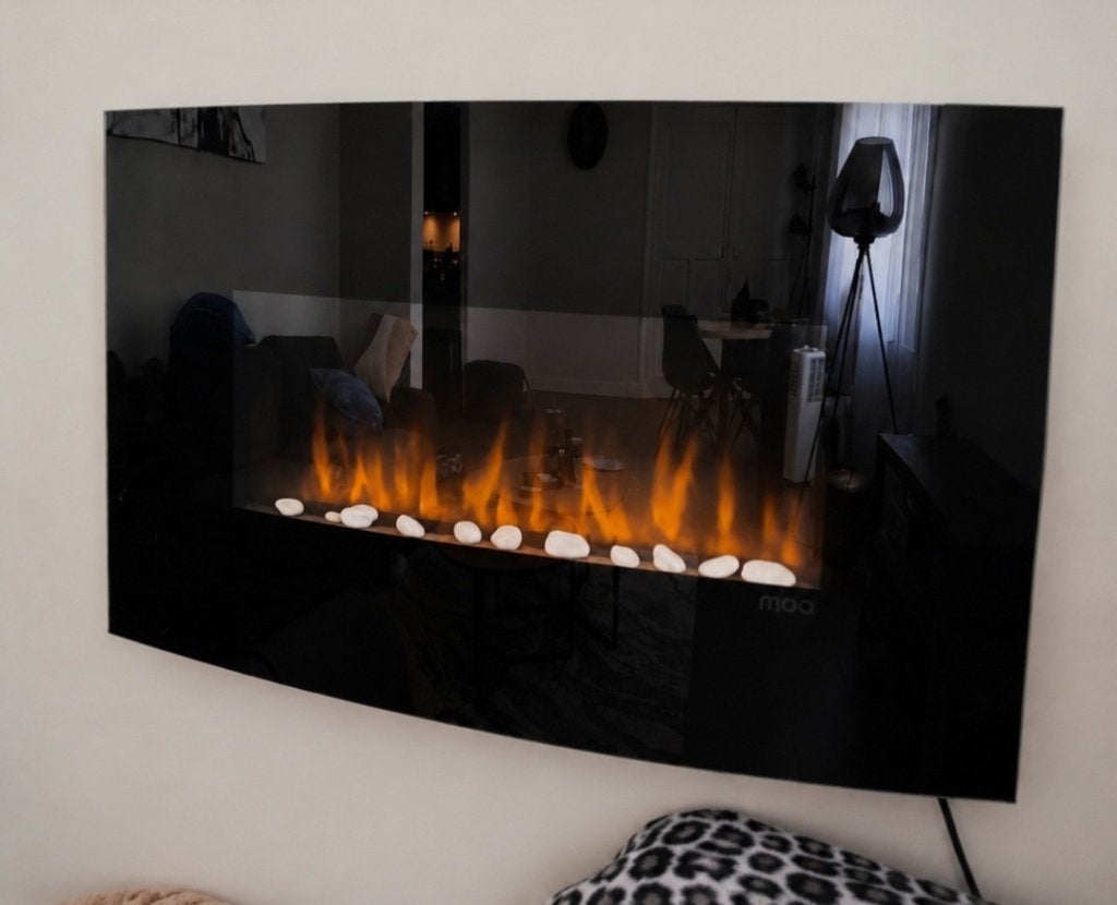 Elektrische haard moa, Huis en Inrichting, Haarden, Zo goed als nieuw, Elektrische haard, Ophalen