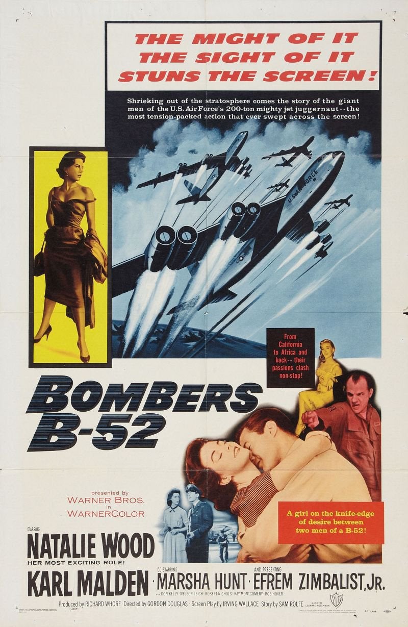 8). BOMBERS B-52 met o.a. Natalie Wood en Karl Malden., Alle leeftijden, Ophalen of Verzenden, Zo goed als nieuw