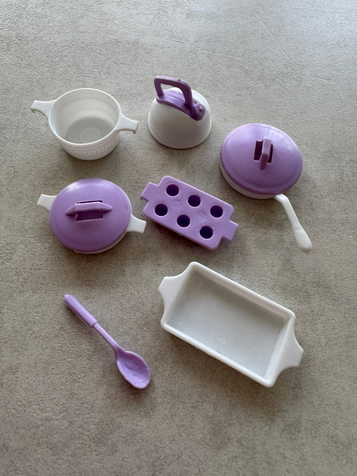 Barbie pannensetje jaren 90, Verzamelen, Ophalen of Verzenden, Gebruikt, Accessoires