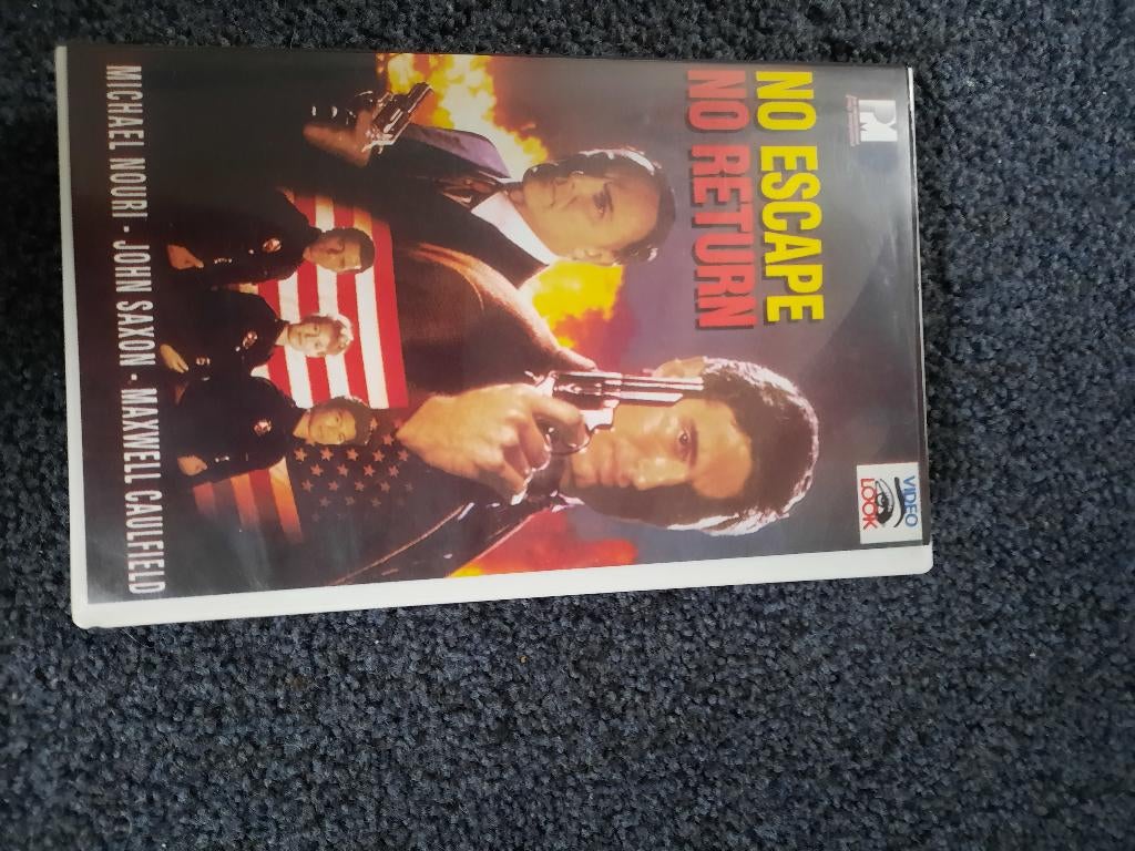 NO ESCAPE NO RETURN! Aktie Speelfilm Op VIDEO!, Vanaf 16 jaar, Verzenden, Zo goed als nieuw, Actie en Avontuur