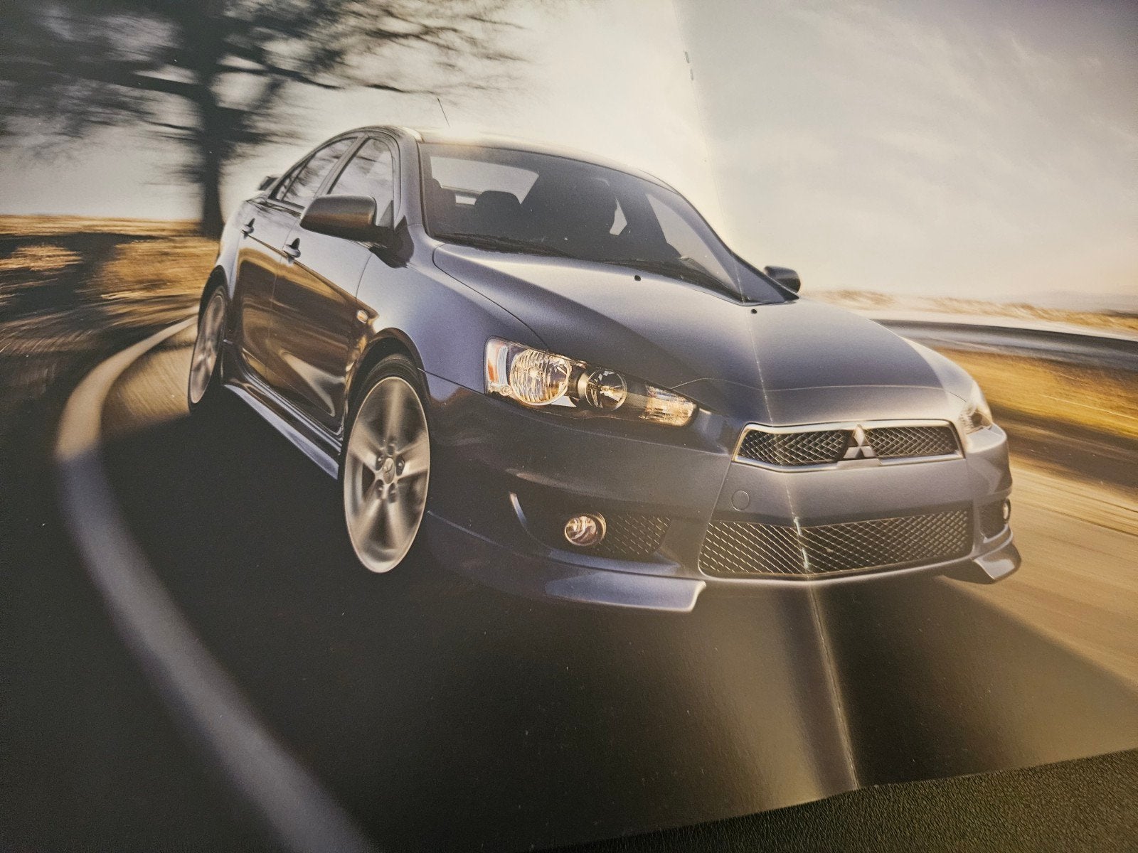 Brochure Mitsubishi Lancer 2009, Ophalen of Verzenden, Zo goed als nieuw, Mitsubishi