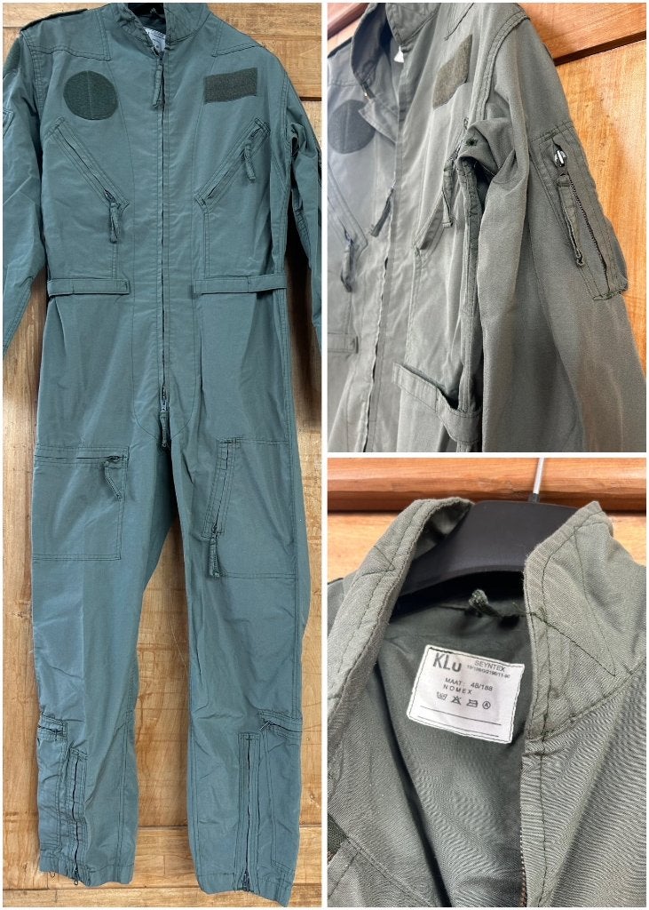 vliegeroverall inclusief ondergoed maat 48/188, Ophalen of Verzenden, Luchtmacht, Nederland, Kleding of Schoenen