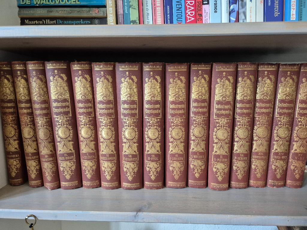 1e druk Winklerprins Encyclopedie, Ophalen, Diverse