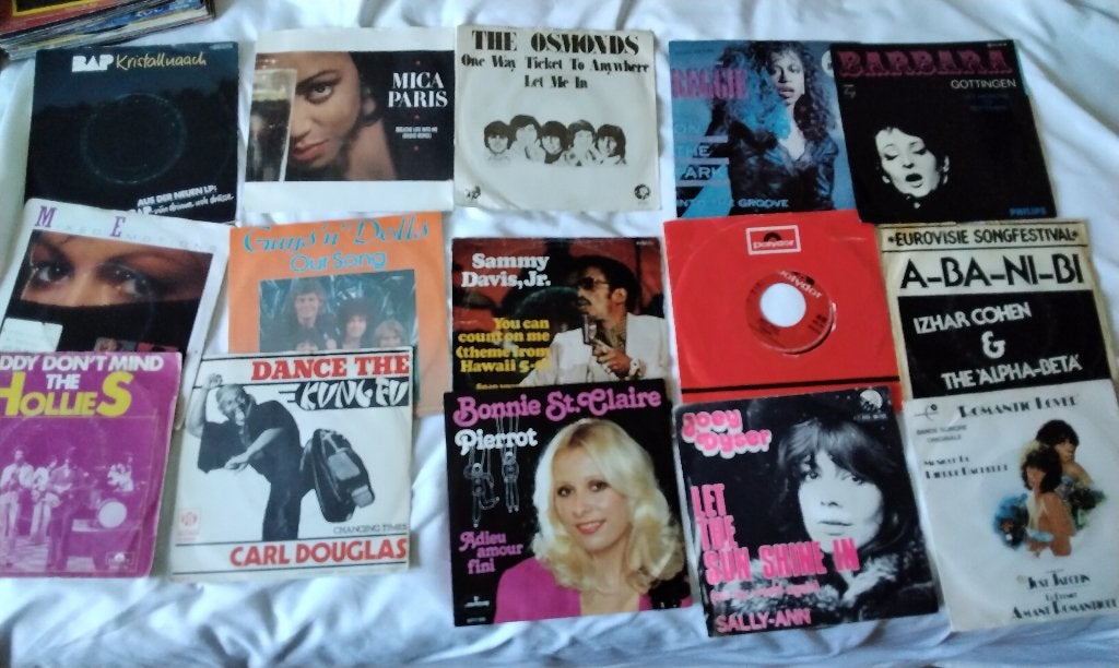 Singles 70's & 80's Funk Rock Pop New Wave, Ophalen, Gebruikt, Overige genres, 7 inch
