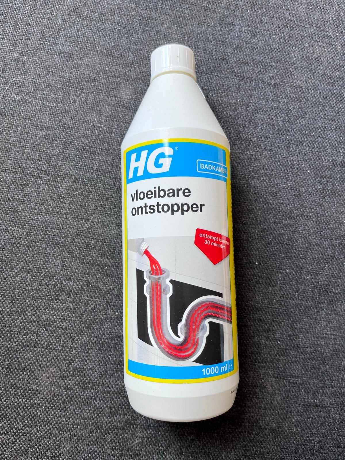 HG vloeibare ontstopper 1000 ml - snel en effectief, Ophalen, Schoonmaakmiddel