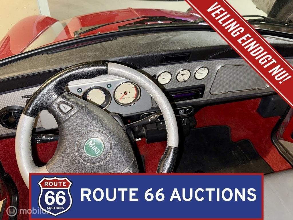 Rover Mini Cooper Sport | 2000 | Route 66 Auctions, Auto's, Rover, Overige carrosserieën, Zwart, Bedrijf