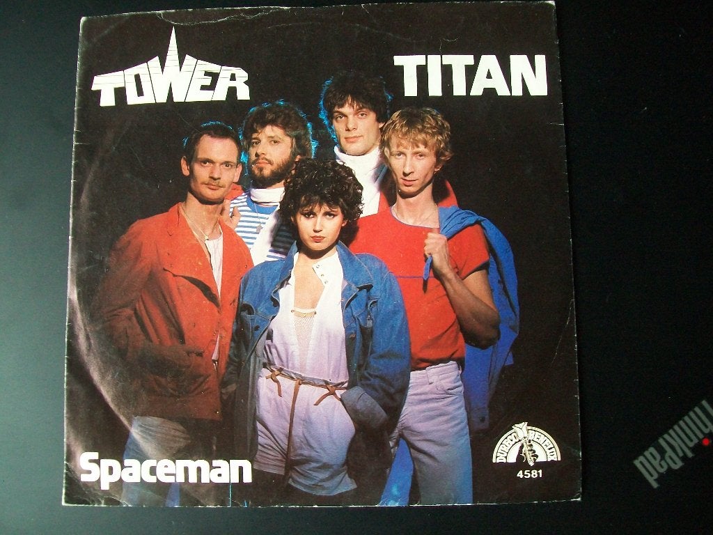  TITAN met TOWER (1982) in goede staat, Verzenden, 7 inch, Zo goed als nieuw, Pop