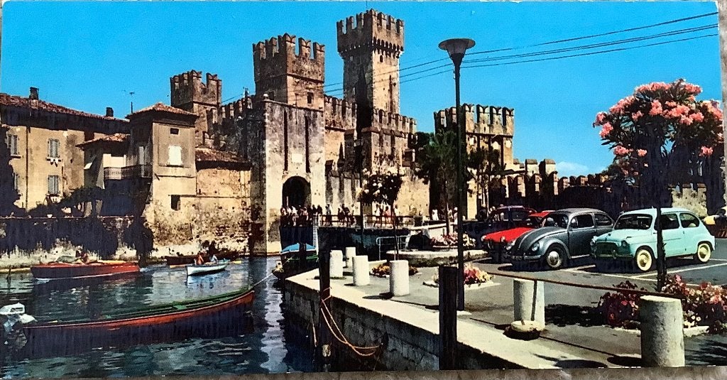 Gardameer - Sirmione - 1957, Ophalen, 1940 tot 1960