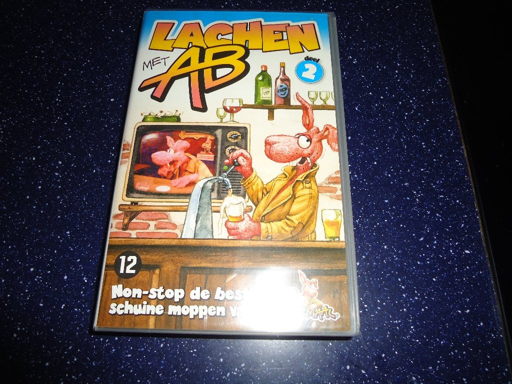 videoband ,, lachen met abnormaal,, nr 12 deel 2, Cd's en Dvd's, Gebruikt, Vanaf 16 jaar, Overige genres, Ophalen of Verzenden