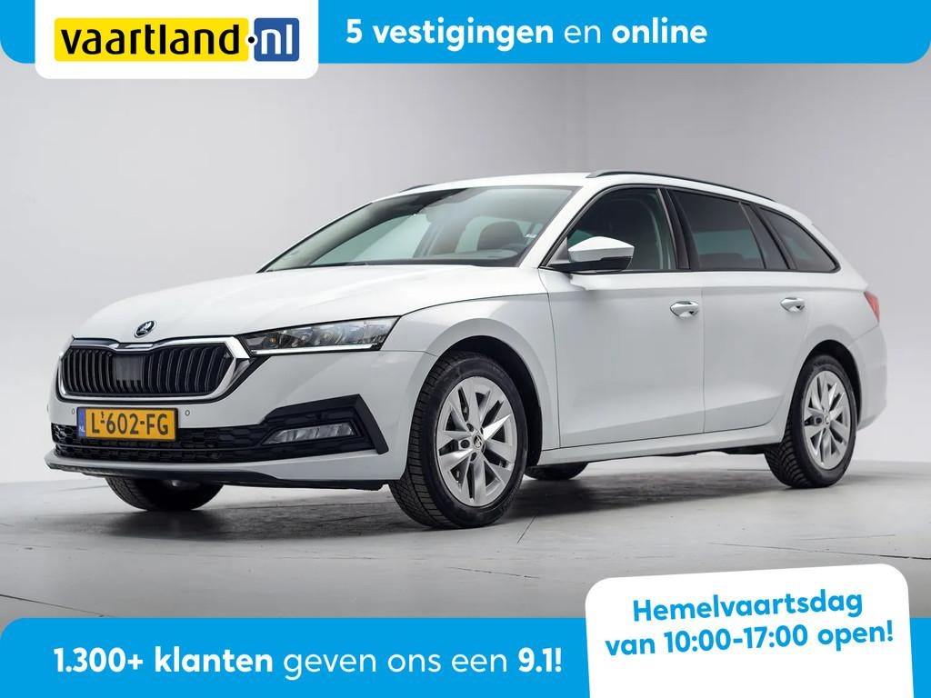 Skoda Octavia 1.0 e-TSI Business Edition Aut. [ Navi Virtual, Auto's, Gebruikt, 3 cilinders, 999 cc, 1300 kg