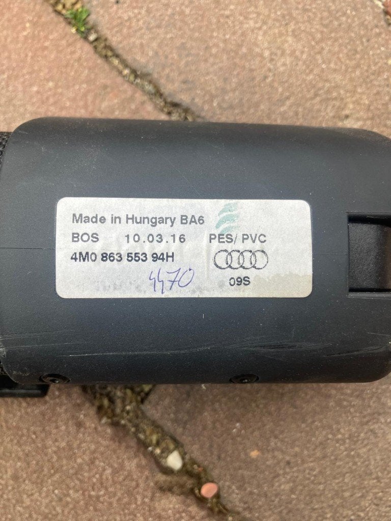 Originele Audi Q7 Hoedenplank / bagageafdekking (4M0863553), Ophalen, Zo goed als nieuw