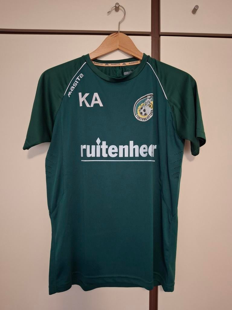 Voetbalshirt en broek Fortuna Sittard maat S, Maat S, Ophalen of Verzenden, Gebruikt, Trainingspak